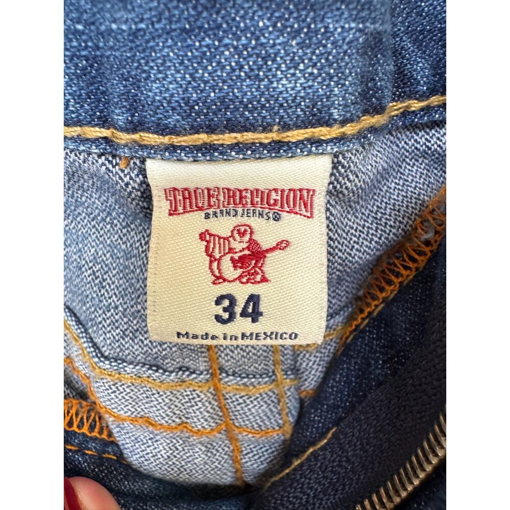 True Religion Jeans Straight-Size 34x34 - Picture 3 of 7